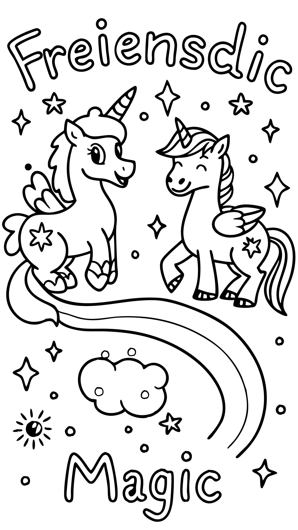 friendship is magic coloring pages